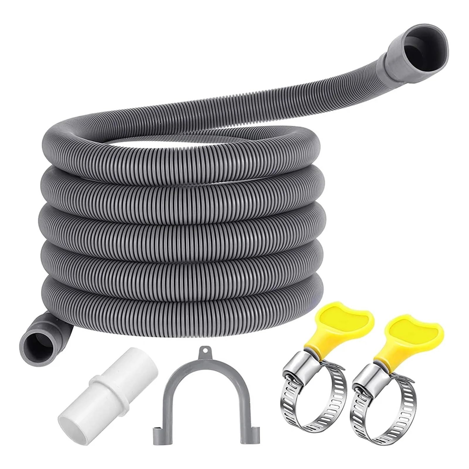 Washing Machine Drain Hose Washing Machine Drain Hose 10 Ft Flexible Dishwasher Drain Hose Extension Kits Corrugated Washer Discharge Hose