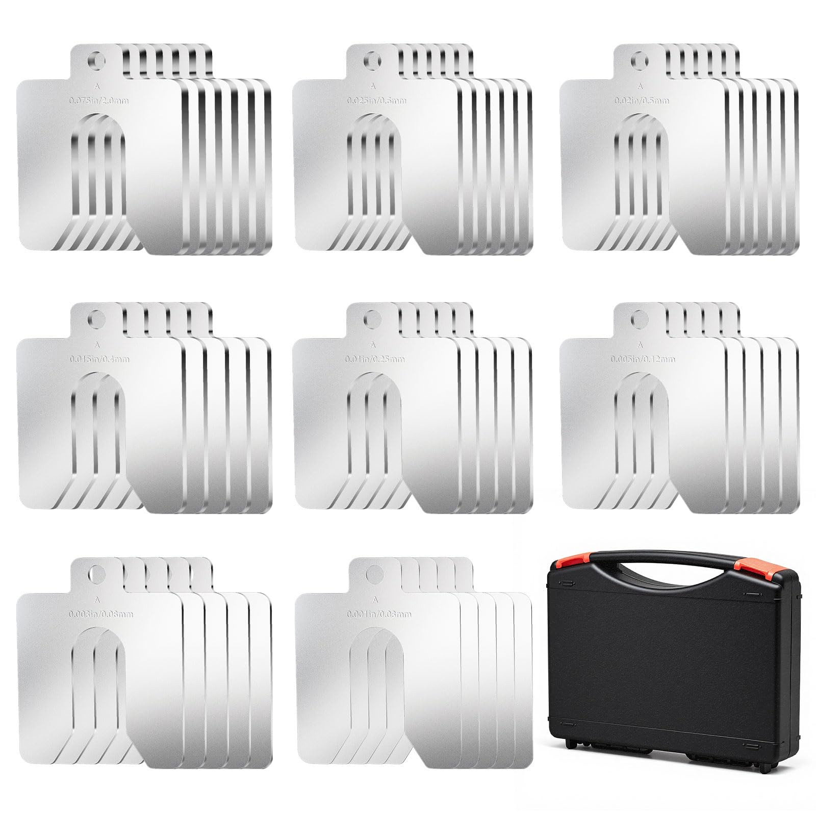Stainless Steel Shims Kit - 40 Pcs -1