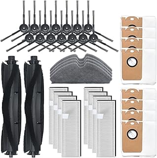 Household Appliances. Compatible For Proscenic M7 PRO, Compatible For Kyvol Cybovac S31, Compatible For Uoni V980 PLUS, Compatible For Honiture Q6, Vacuum Cleaner Main/Side Brush HEPA Filter Dust Bag