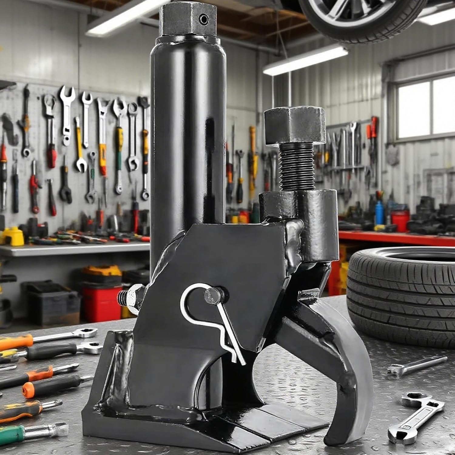 Strumento per smontagomme manuale, portatile, resistente, con cuscinetto in gomma, leva universale per auto, trattore, camion, officina, garage