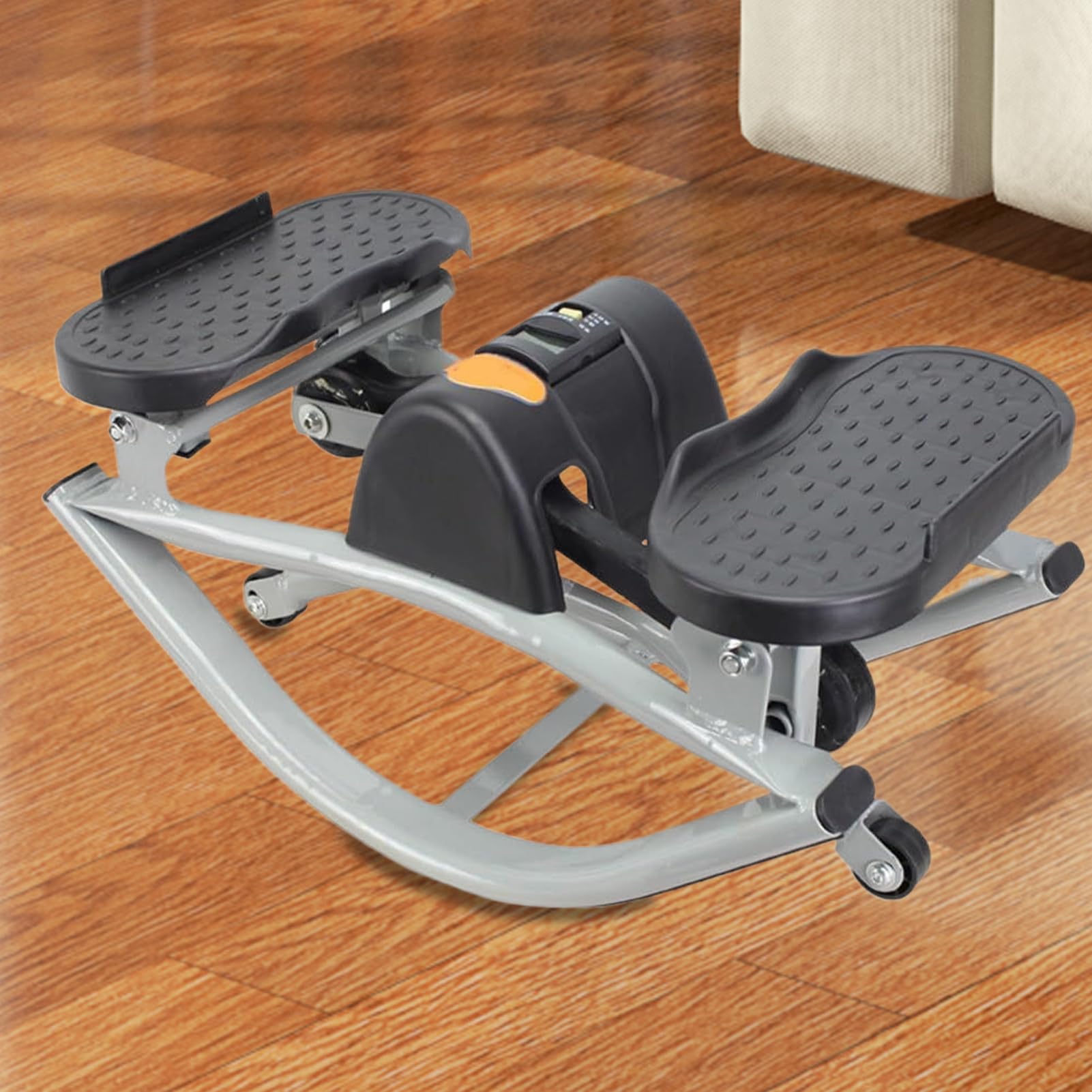 Rock Stepper Macchina Per Allenamento Laterale Allenamento Gambe Glutei | Stepper Rock Portatile E Compatto Con Movimento Laterale Per Casa Palestra Ufficio Addominali Glutei Gambe