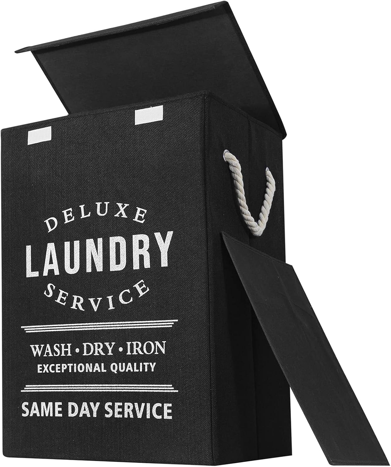 U Trip Laundry Basket with Lid, Upgrade Sturdy 85L Large Laundry Hamper