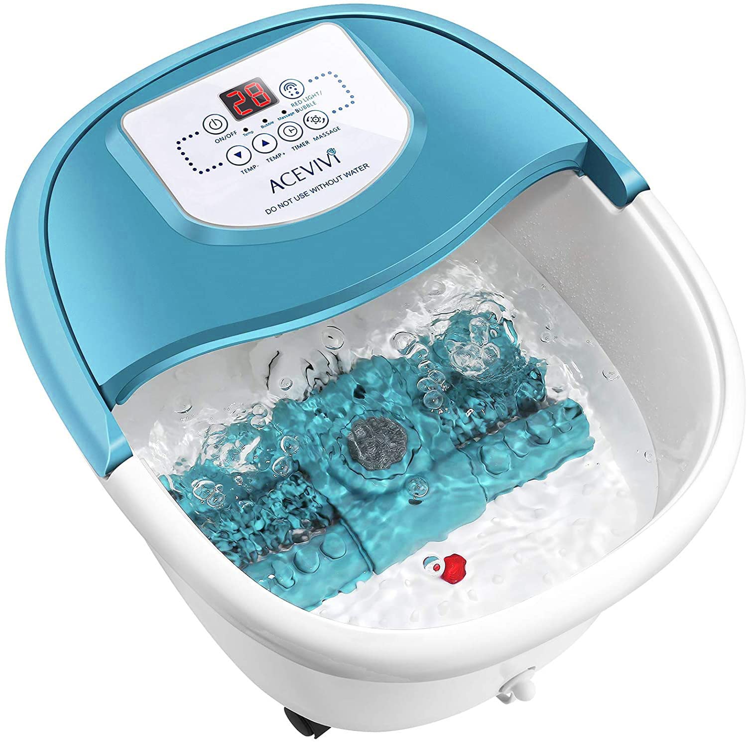 Buy ACEVIVI Foot Spa with Heat and Massage and Bubble Jets with