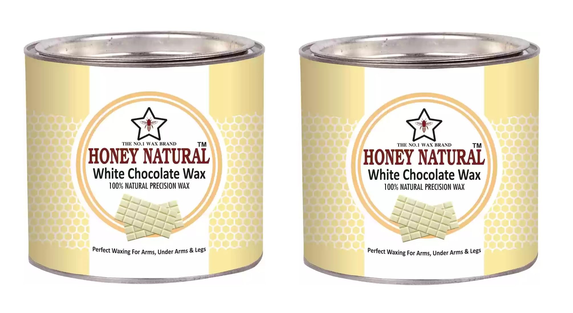 Honey Natural White Chocolate Wax 600g Each (Pack of 2)-image-18