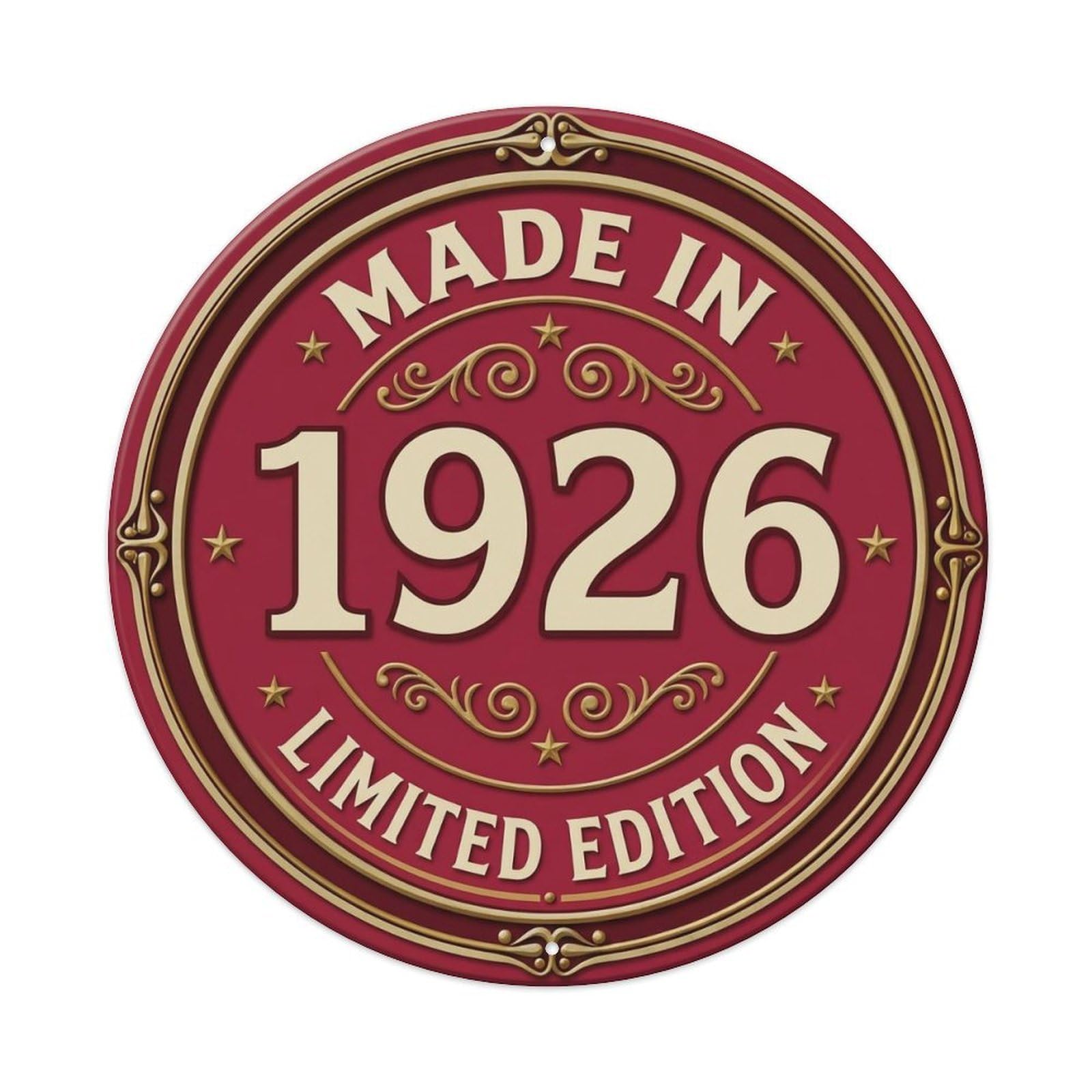 Okahys 8X8inch(20X20cm) Made In 1926 Limited Edition Metal Tin Sign