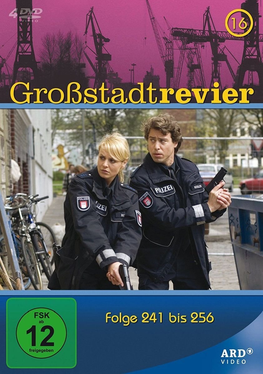 Großstadtrevier Box 16 de la serie policial alemana en DVD con episodios 241-256