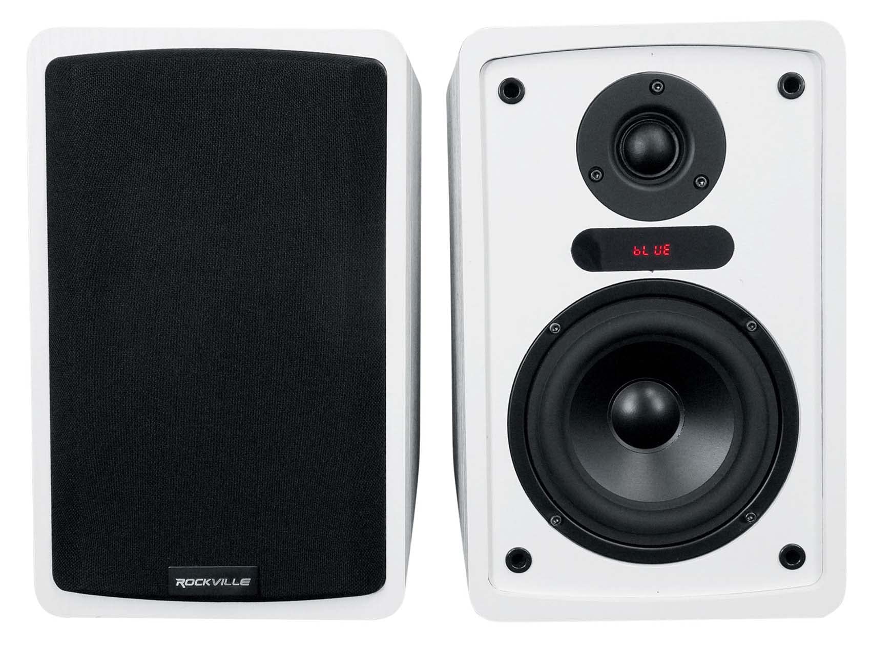 Rockville ELITE-5W V2 800W Home Audio Speakers - White - Dettaglio