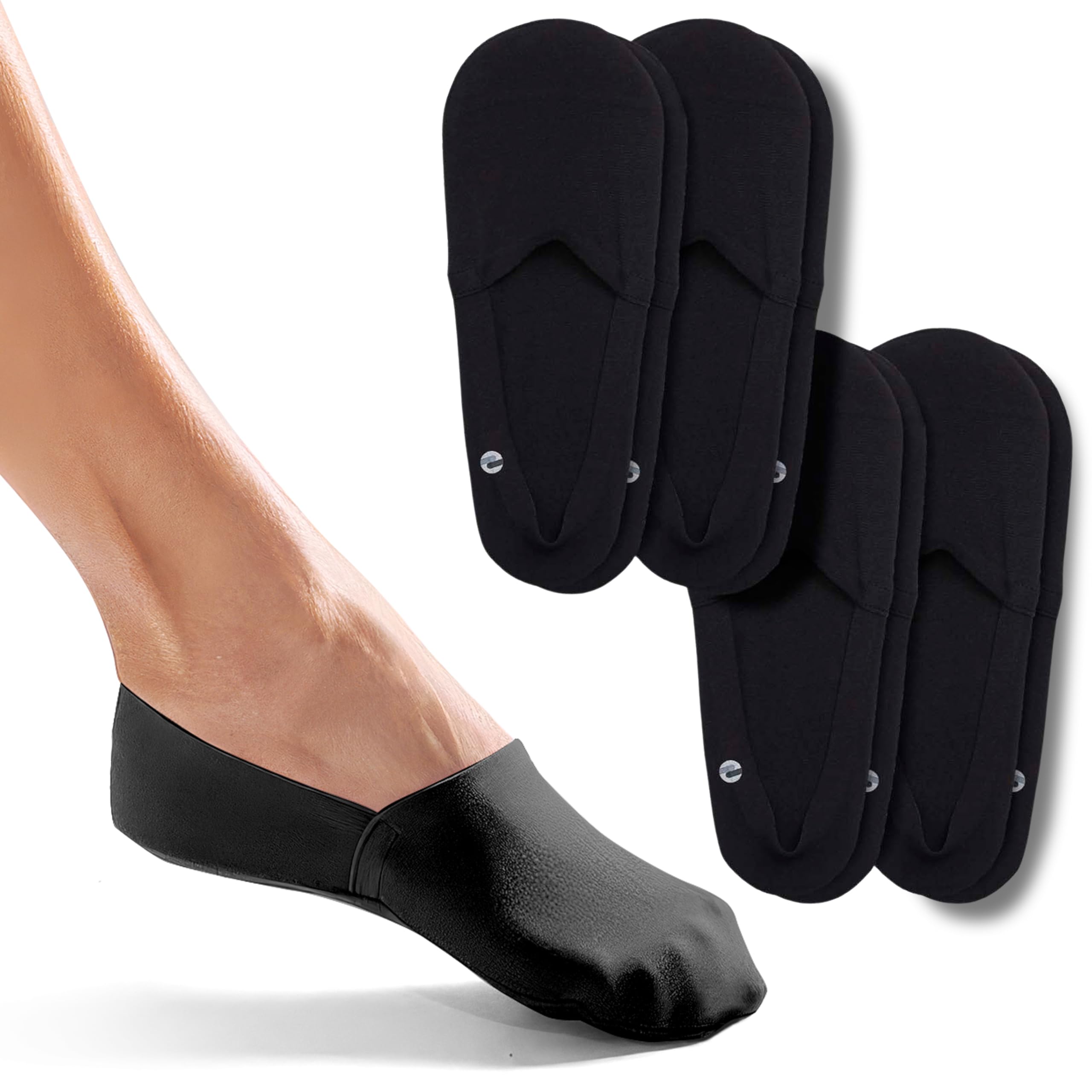 ONDO Organic Cotton No Show Socks