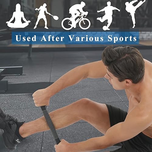 Miniatura 6 de Rodillo muscular para masaje de piernas, rodillo de pantorrilla, rodillo de liberación profunda de tejido muscular, puntos de activación para