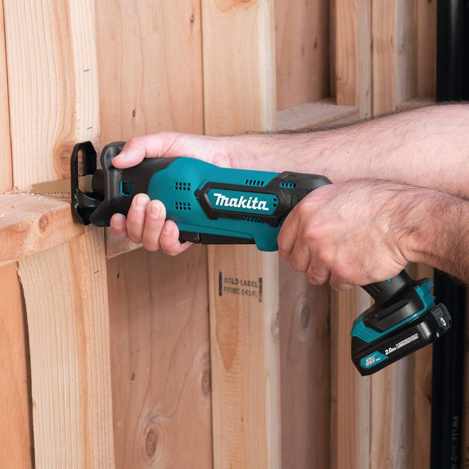 Makita RJ03R1-R 12V MAX CXT 2.0 Ah Cordless Lithium-Ion Reciprocating Saw Kit (Renewed)