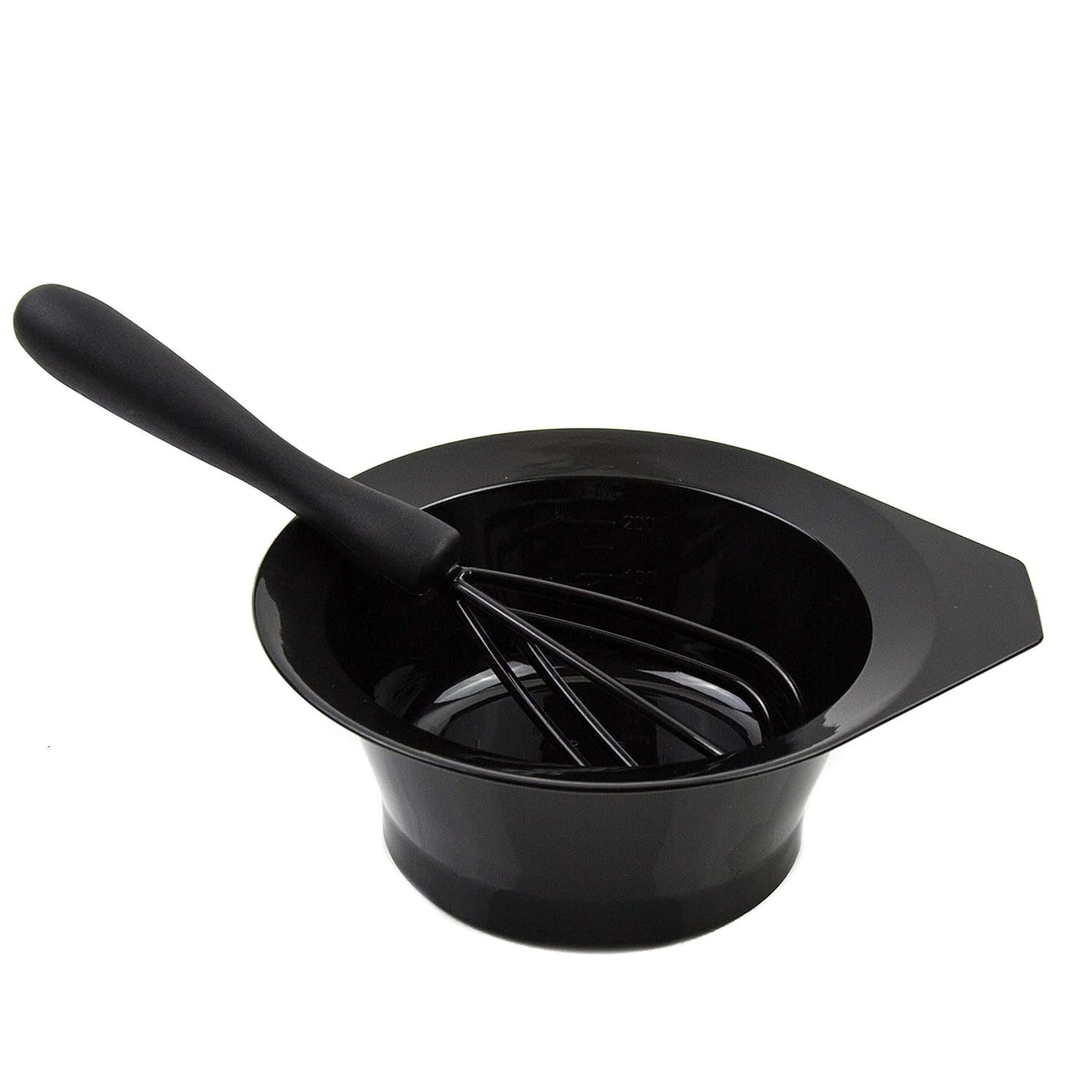 Hair Dye Bowl and Whisk Set - 3 Salon Color Bowls and 3 Whisks - Hair Color Bowls for Hair Salon - Hair Color Mixer - Tint Bowl - Color Mixing Kit : Beauty & Personal Care