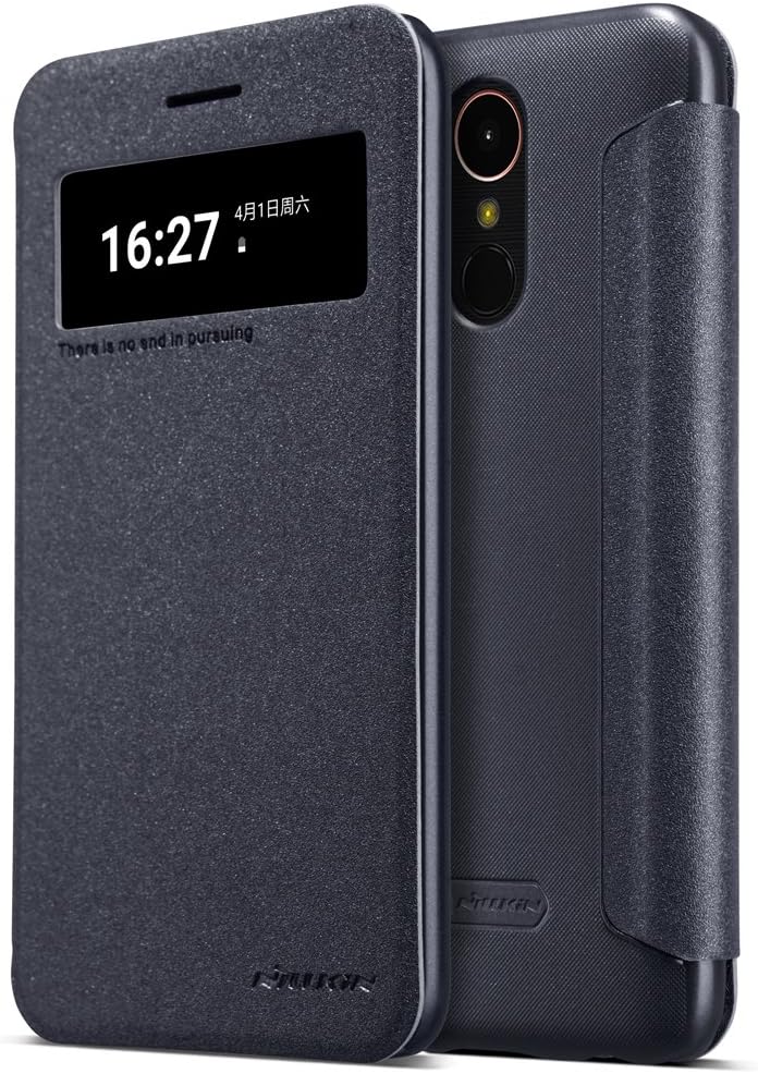 Capa Flip para LG K10 Novo 2017, NILLKIN Sparkle [Policarbonato][Fina e  Leve][Proteção 360 graus] , LG K10 2017 (M250DS) - Preta | Amazon.com.br
