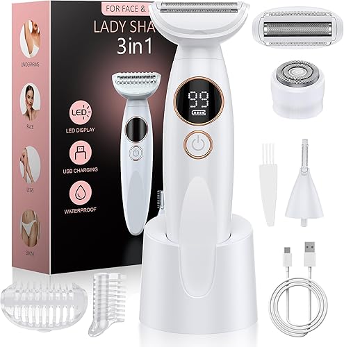3 in 1 Bikini Trimmer for Women — shown in a real home setting for scale