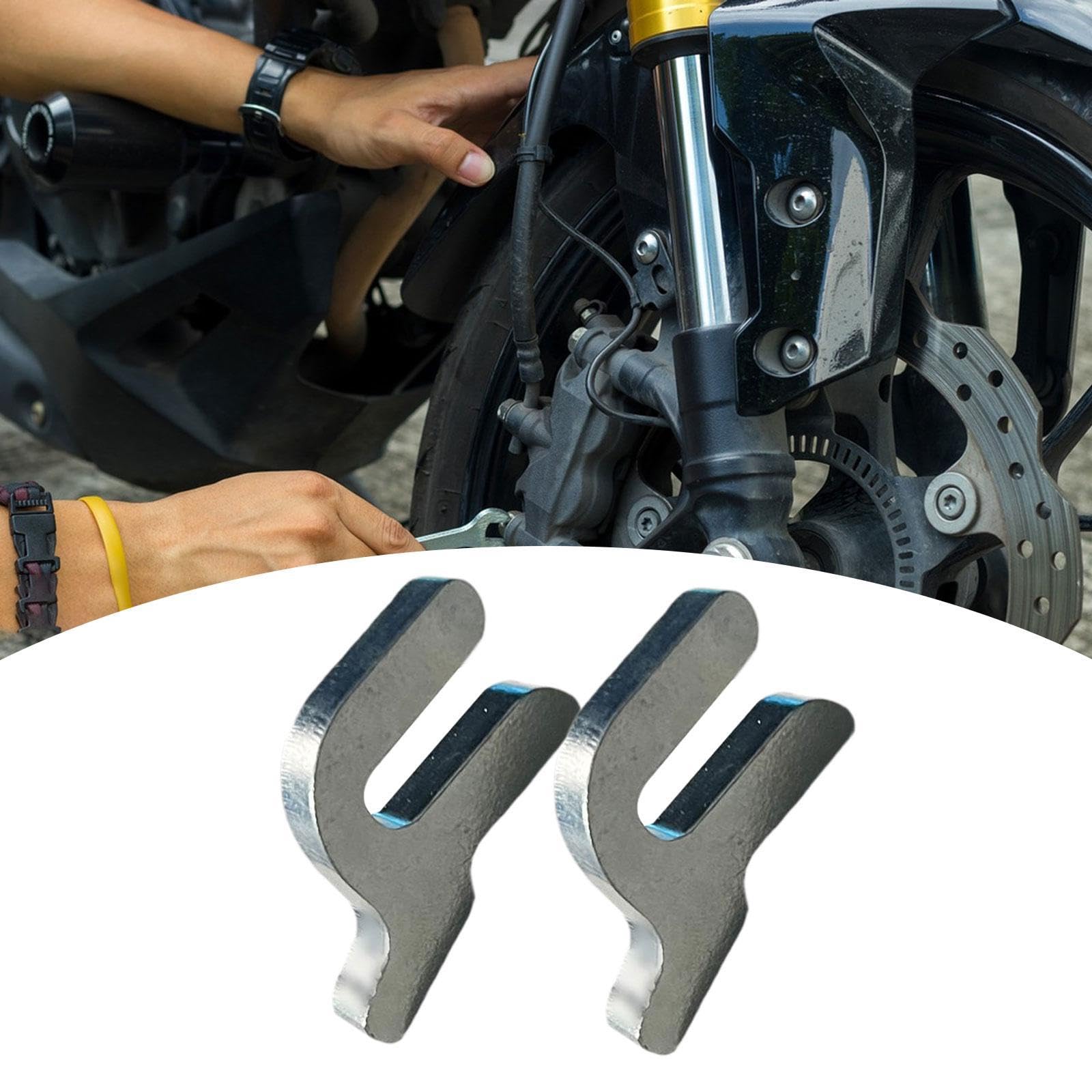 Yiju Tire Bead Breaker Holder Set Tire Opener Versatile Smooth Edges Tyre Changing Tool for Motorcycle Scooter Accessory, 2pcs Small