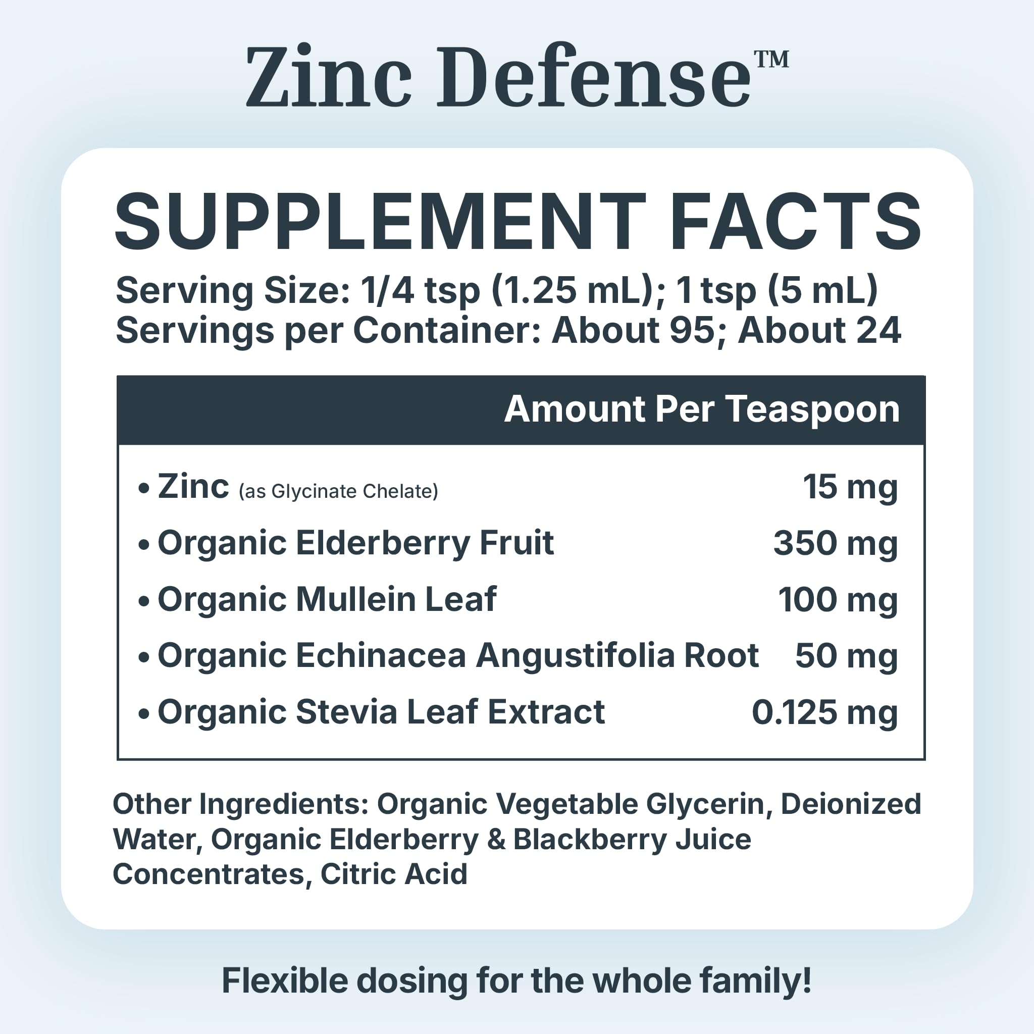 Dr. Green Mom Liquid Zinc Kids + Organic Elderberry, Mullein & Echinacea — Amazon image 7