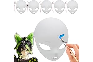 Anime Face Mask - Unleash Your Inner Furry!