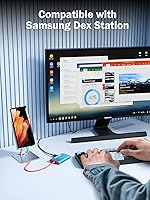 Vista 5 de Lemorele Base de captura de video USB C con salida HDMI, 1080P a 60Hz, carga PD de 100 W, Plug and Play para Nintendo Switch/Steam