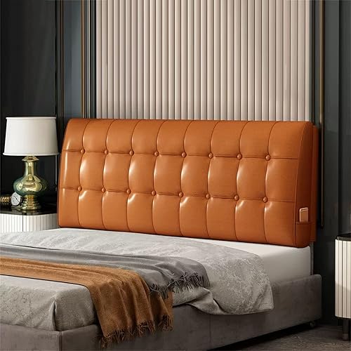 Almohada de cuña tamaño matrimonial, cojín de cabecero suave, grande, respaldo de cama tamaño King, almohada de lectura, funda de cabecera extraíble