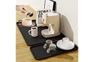 2024 New Silicone Coffee Mat with Convex Edge