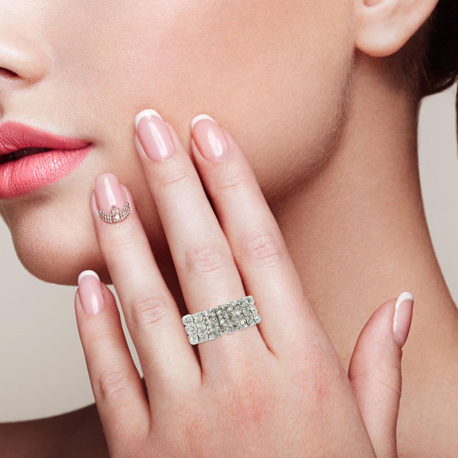 Ipetboom Pendientes De De Imitación Cadena Para Novia Collares Para Mujer Pulseras Dijes De Boda Oro Redondo Para Mujer Traje Anillo Trajes Para Mujer Kit De