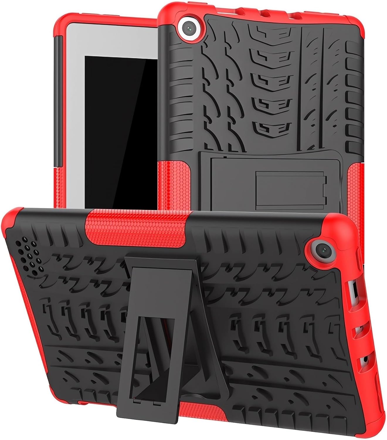 Allytech Case For All-New Amazon Fire HD 10.1 Tablet (7th Generation, 2017 Release) - Folio - View #2