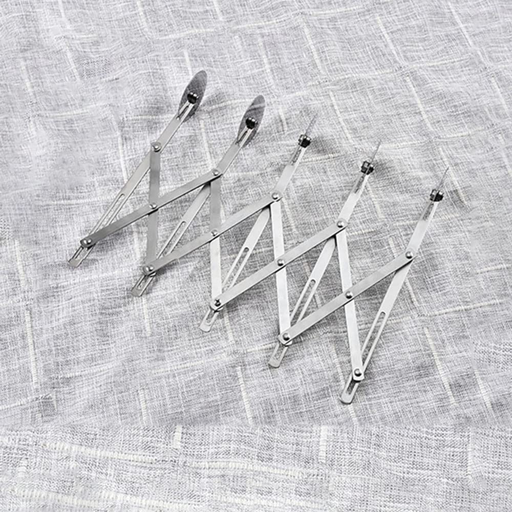 Tagliapizza Kavolet A 3 Ruote Regolabile – Rotella In Acciaio Inox Per Pizza, Pasta E Torte – Ideale Per Cucina E Regali - 3