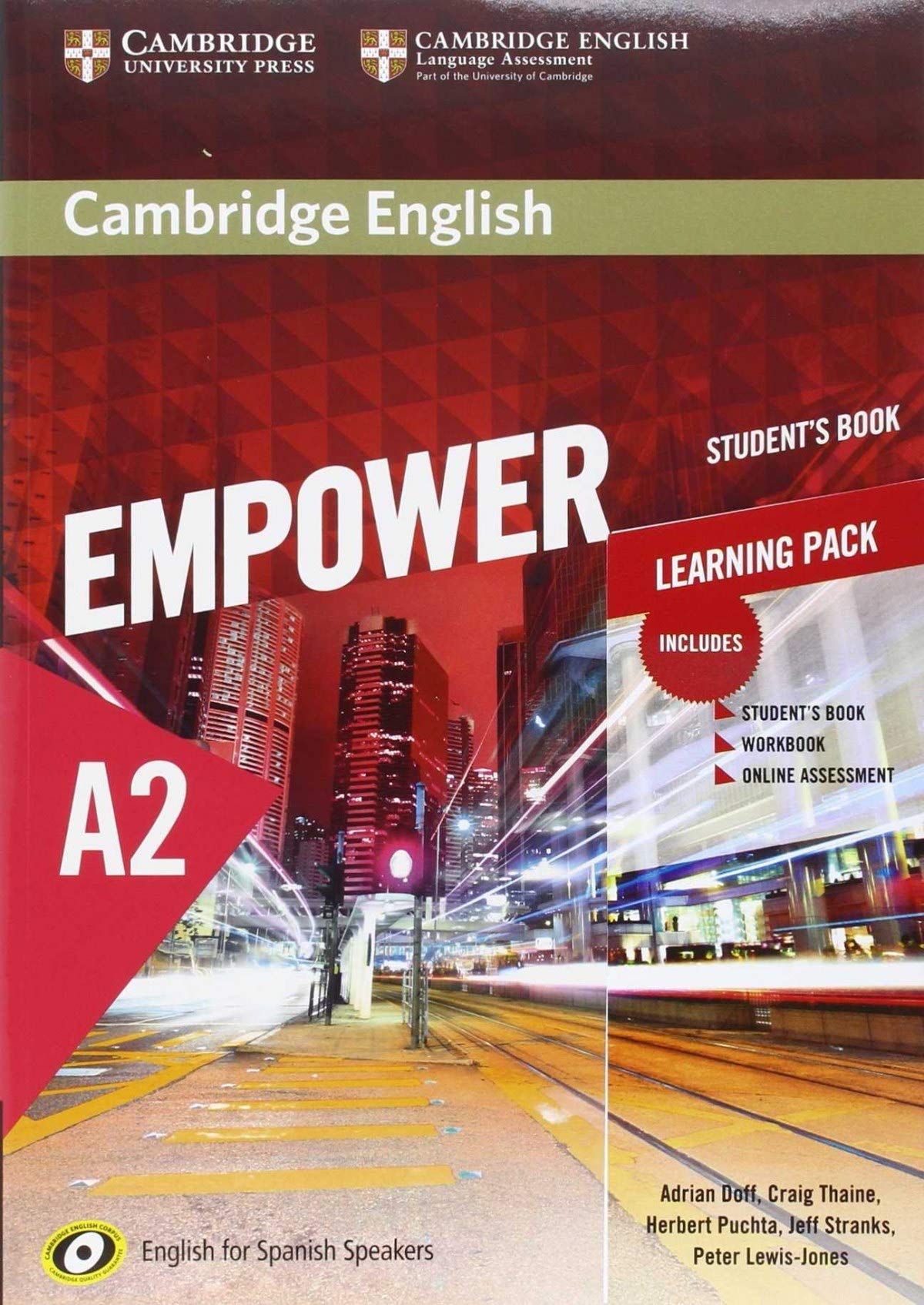 Cambridge English Empower for Spanish Speakers A2 Learning Pack (Student's Book with Online Assessment and Practice and Workbook) - 9788490360200