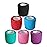 Baisunt 6 Pack 2 Inches Cohesive Bandage Self Adhesive Wrap Elastic Self Adherent Vet Wrap Breathable Self Stick Tape for Wrist, Ankle, Sports, Tatoo Wrap(5 Yards, Multi Colors)