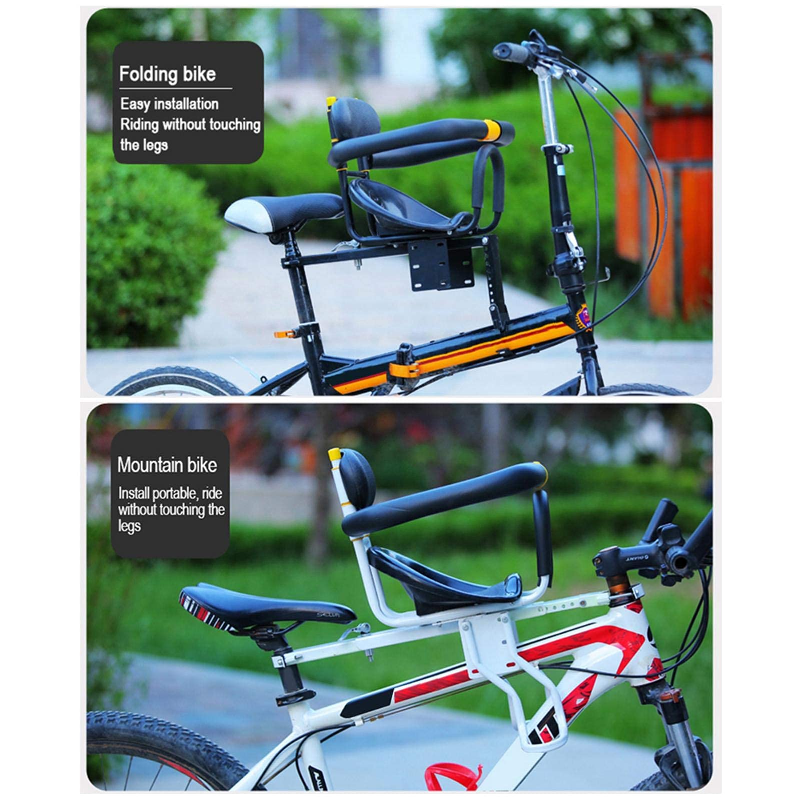 Amazon | 子供乗せ自転車チャイルドシート 自転車前用幼児座席 前子供 