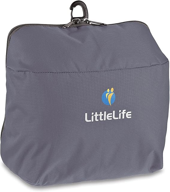 LittleLife Ranger Child Carrier Storage Accessory Pouch Ideal For Carrying Nappies Wipes Food While On Go,Grey