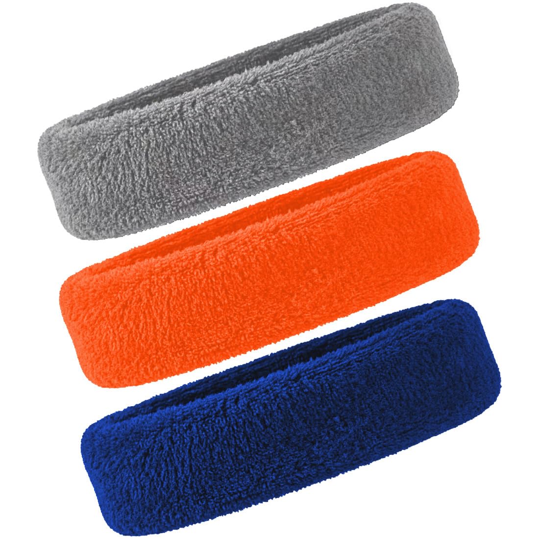 Men & Women Sweatband Headband Terry Cloth Moisture Wicking for Sports,Tennis,Gym,Work Out-image-30