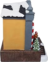 Vista 3 de Aldea Navideña de Circo de Mesa - Aldea de Invierno Pre-iluminada con Nieve - Perfecta Adición a tus Decoraciones Navideñas de Interior - Gran Pieza