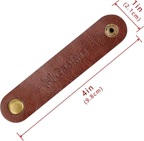 Miniatura 2 de Geekria Organizador de cables de alimentación para auriculares, correas de cable de carga, cables USB, clips para cable de auriculares, soporte para