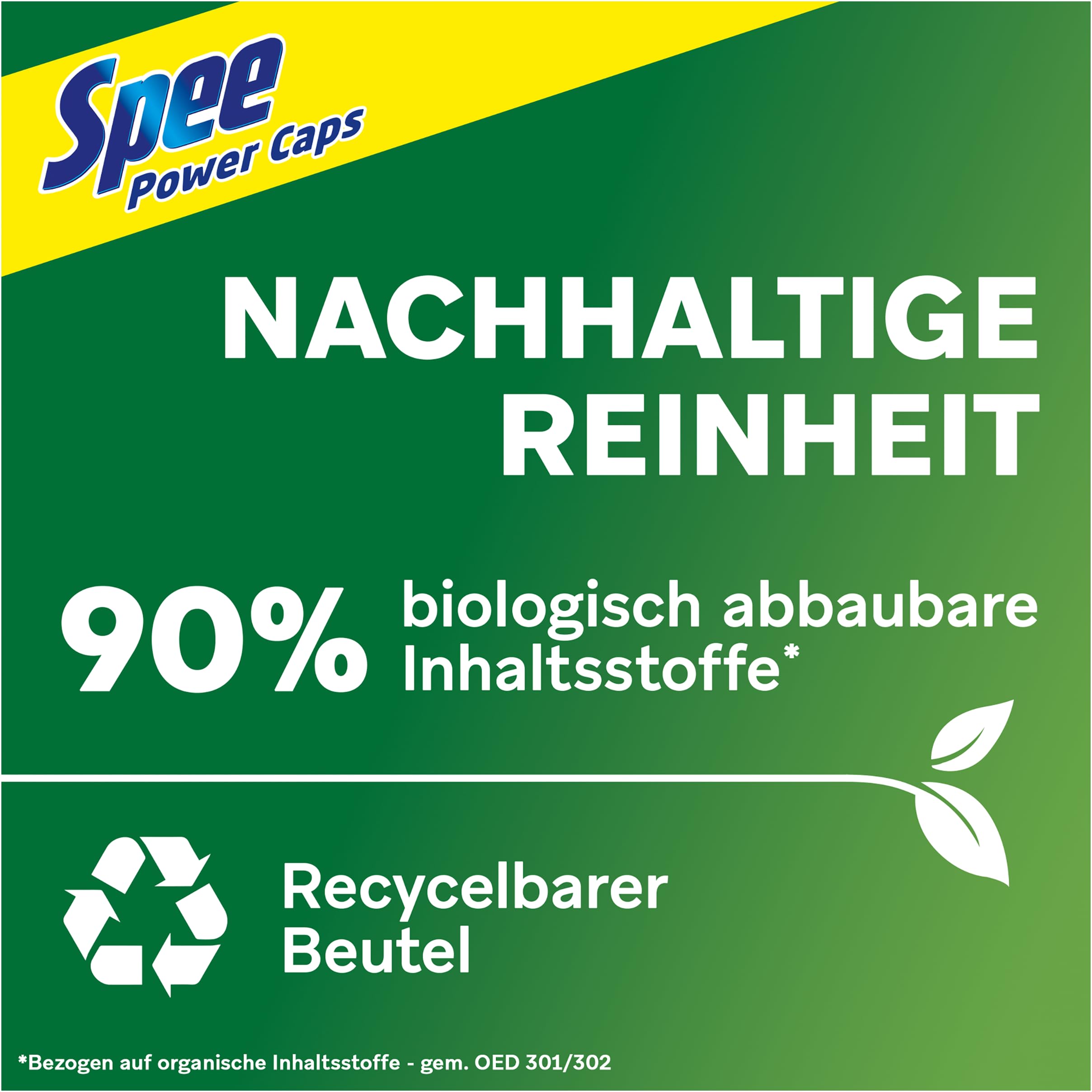 Spee Power Caps Color (120 Waschladungen), mit 4 in 1 Formel verleiht Reinheit, Strahlkraft & Frische, Waschmittel mit Extra Frische-Effekt, 20–60 °C