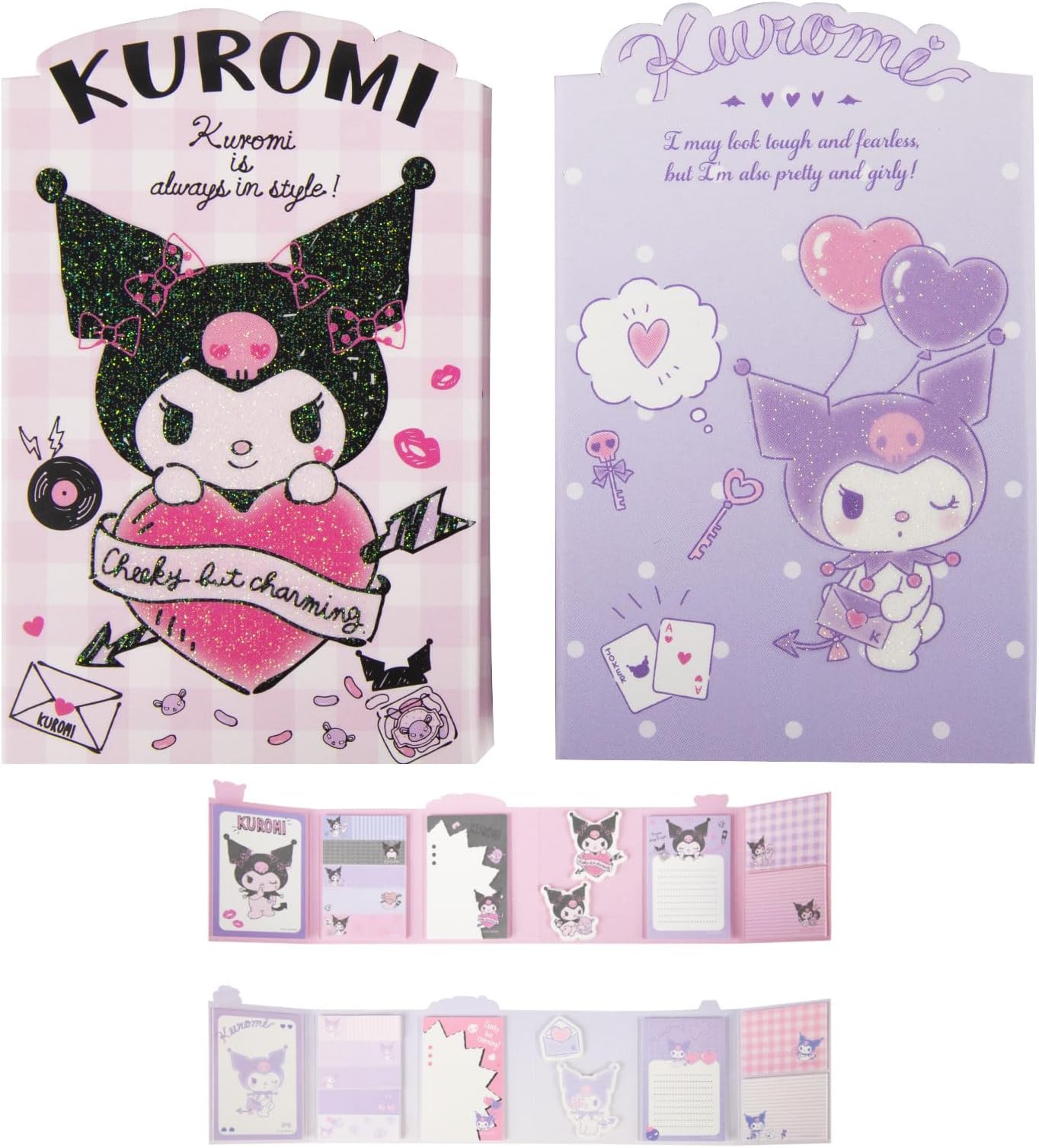 Amazon.com : Cute Sticky Notes Kawaii Sticky Notes 6 Pack 3.75x2.75 in ...