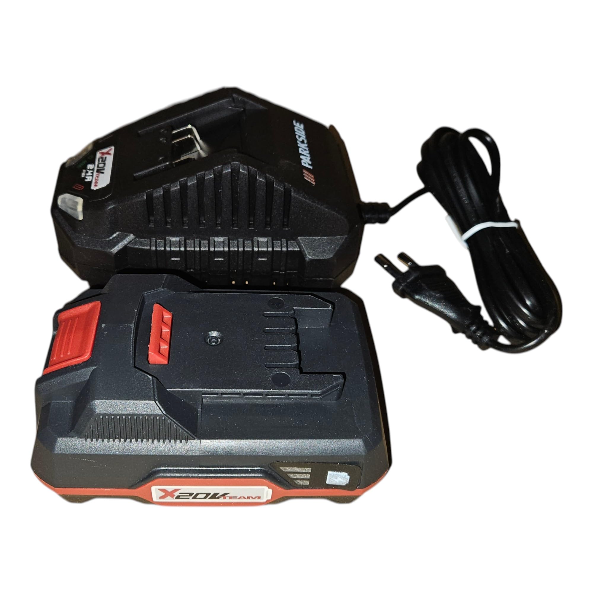 PARKSIDE® — Avvitatore a percussione a batteria da 20 V, Codice articolo: PASSK 20-Li, con batteria da 4 Ah e caricabatterie