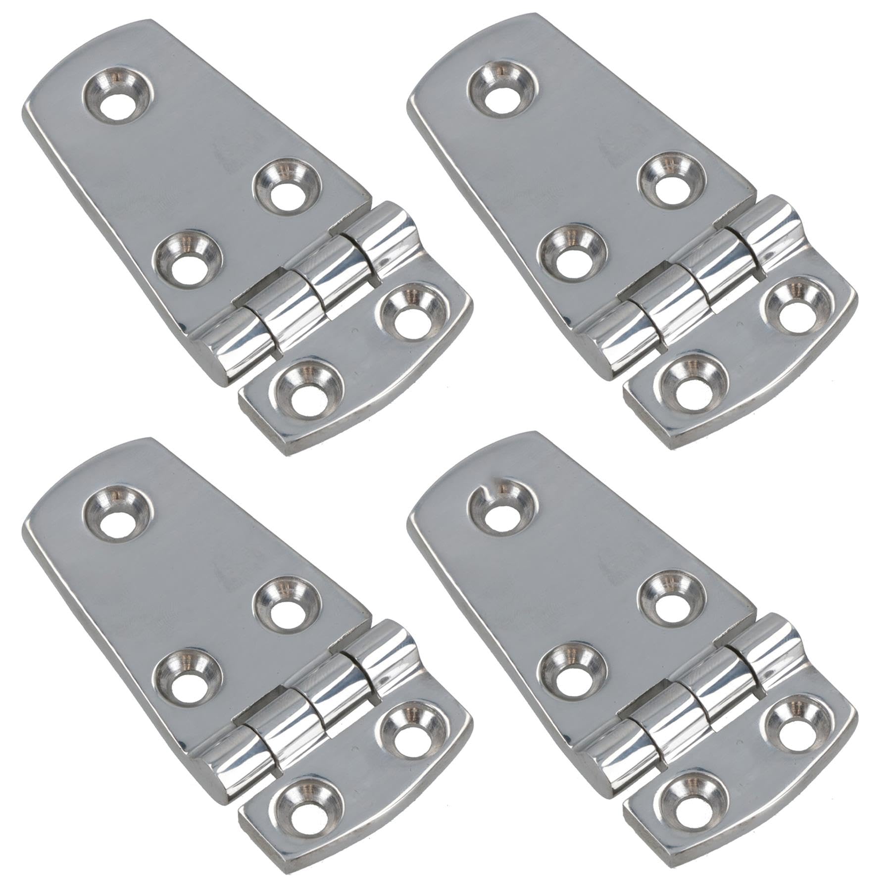 Charnière de porte inox 316 pour l aménagement extérieur et coffre de bateau