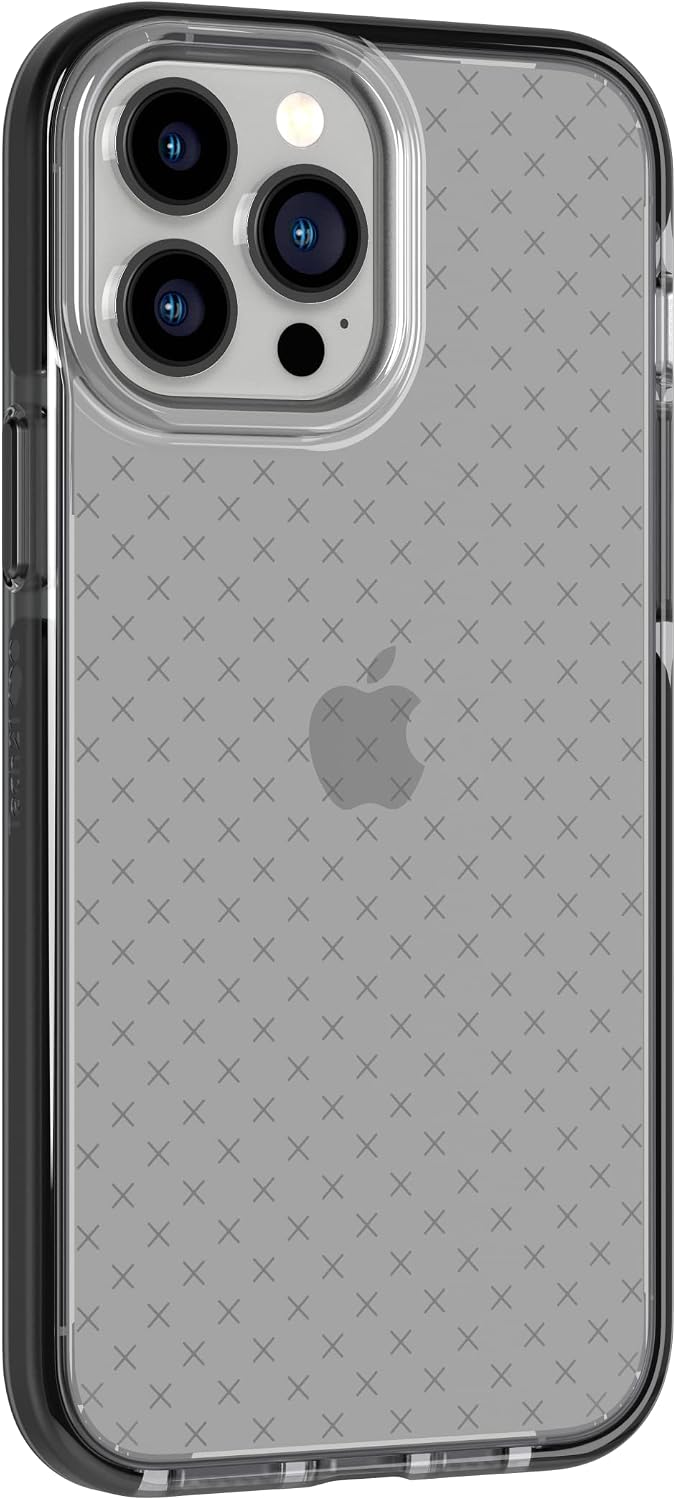 Evo Check for iPhone 13 Pro Max –TPU Ultra-Protective Phone Case with 16ft Multi-Drop Protection, Black