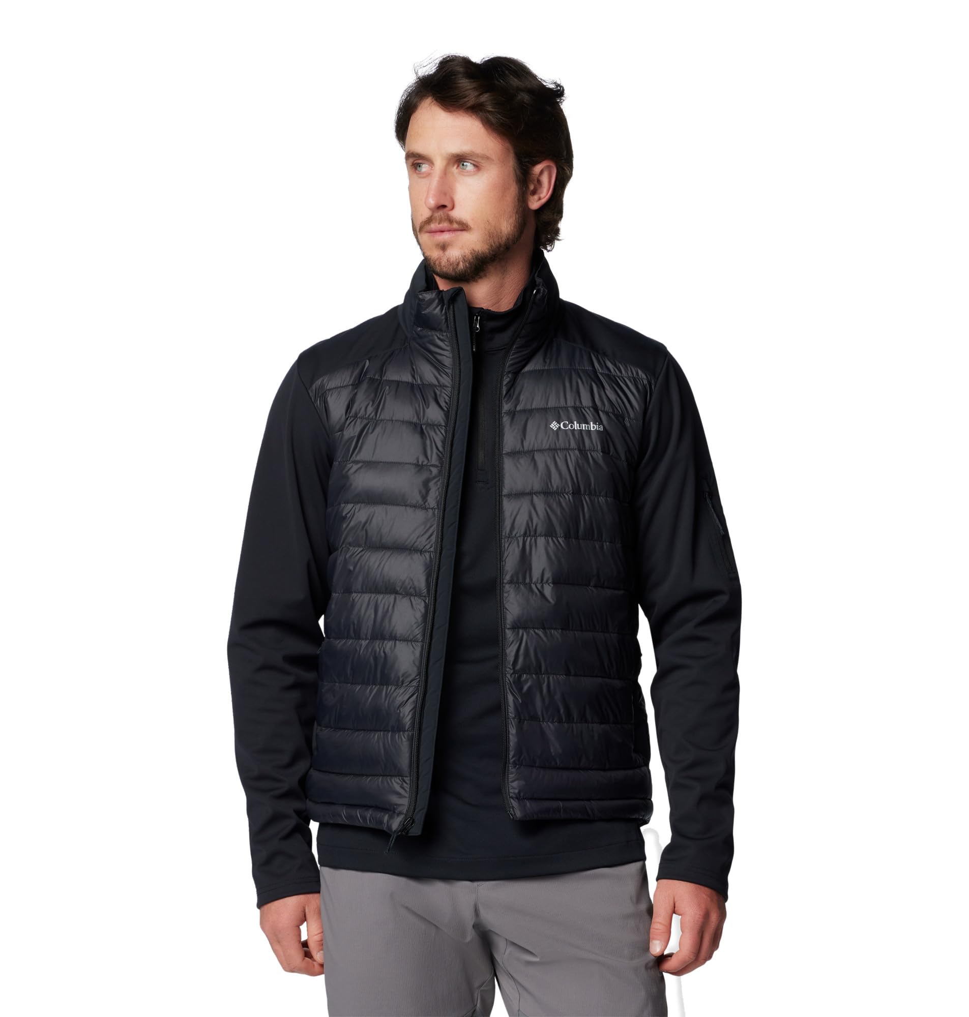 Columbia Męska kurtka softshell Tech Hybrid Softshell, czarna, XL