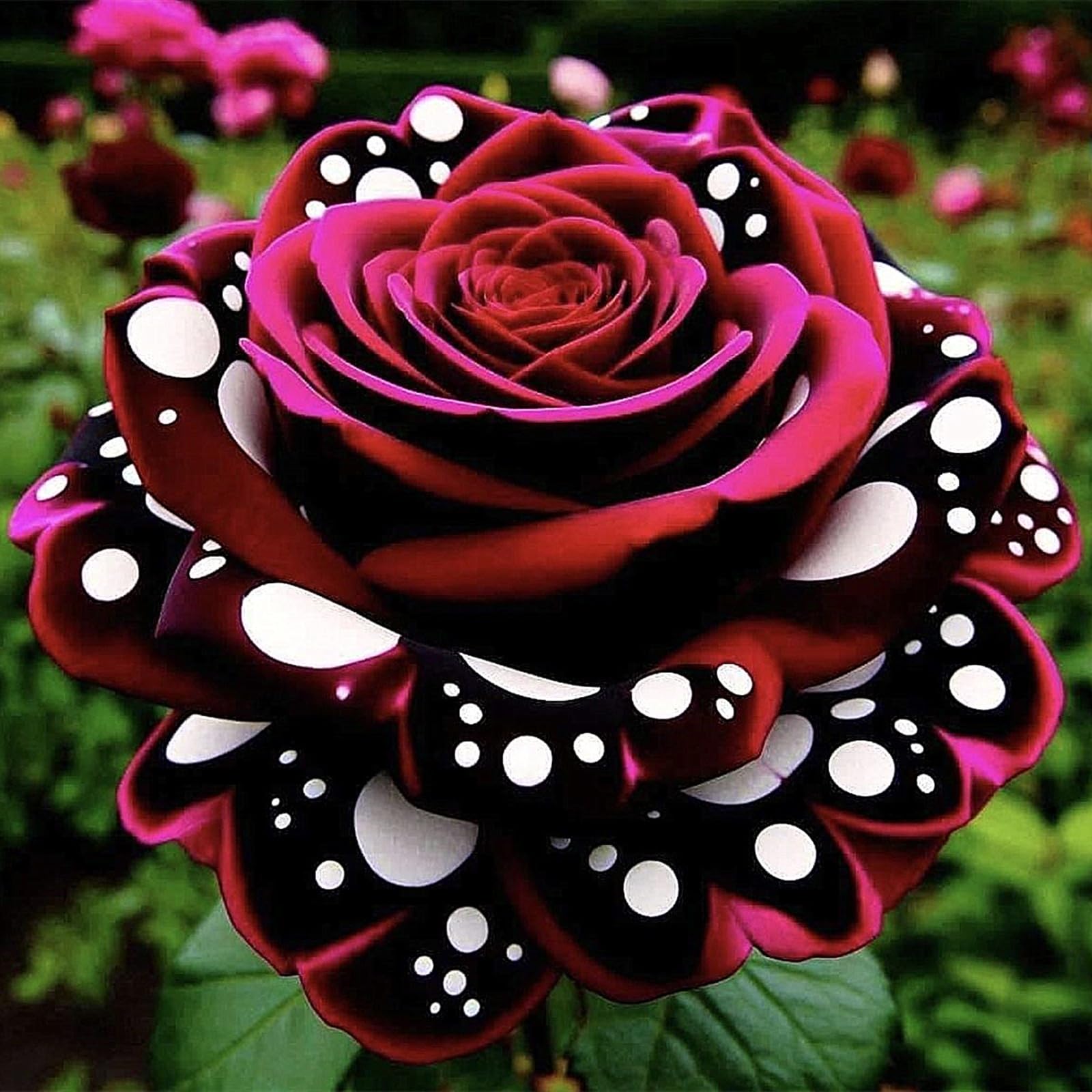 Rare Rose Bulbs Perennial UK, Fragrant Flowers, Rare and Beautiful Rose Rhizome in Bulk,Planting for Stunning Garden Displays-4 Rhizome-B