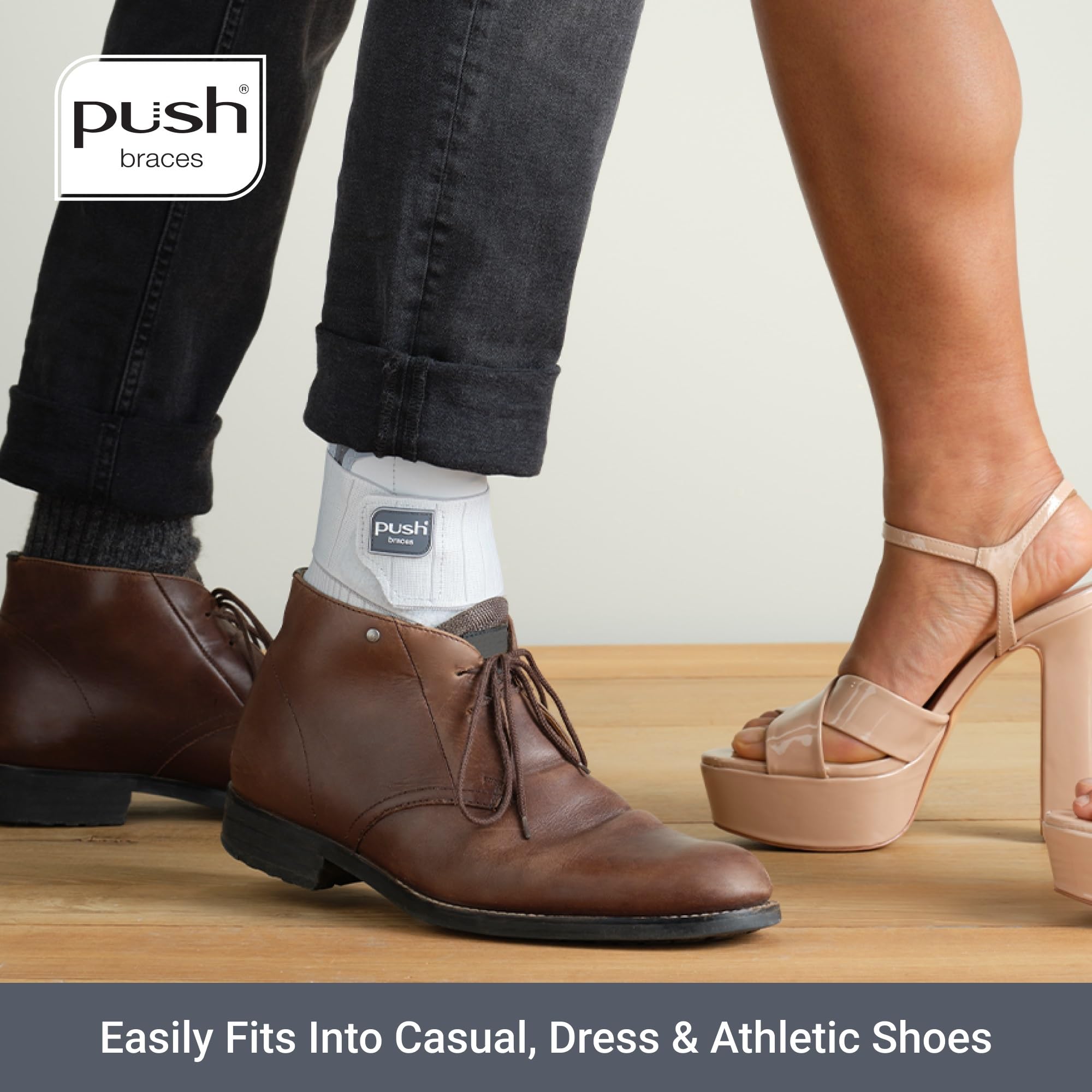 Push - Vendaje med Aequi Flex Tobillera tamaño 2