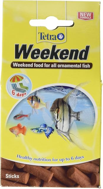 Tetra Weekend Holiday Fish Food Sticks, 10 Sticks