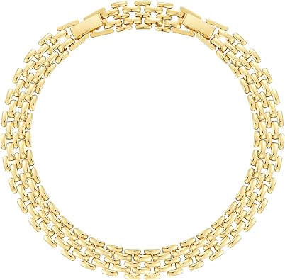 KissYan Gold Ankle Bracelets for Women, 14K Gold Anklets Chunky Cuban Link Chain Summer Beach Foot Jewelry Gifts for Women