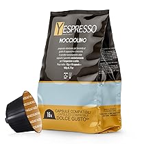 Yespresso 64 Capsule NOCCIOLINO Compatibili con Dolce Gusto