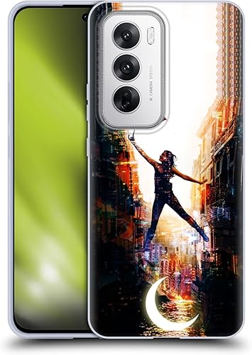 Miniatura 16 de Head Case Designs Officially Licensed Dave Loblaw Synthwave Street Sci-Fi and Surreal Soft Gel Case Compatible with Oppo Reno12 5G Synthwave