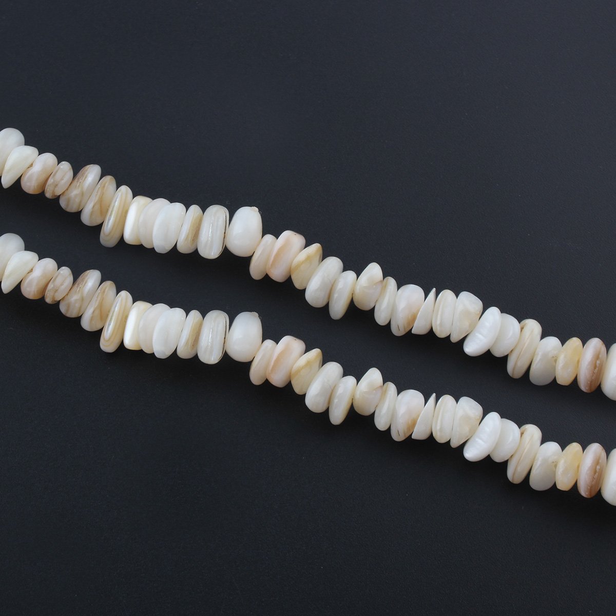 Perlin Perline coltivate in imitazione di perle di madreperla, 400 pezzi, 6 mm, nere, rotonde, per matrimoni, feste, gioielli fai da te
