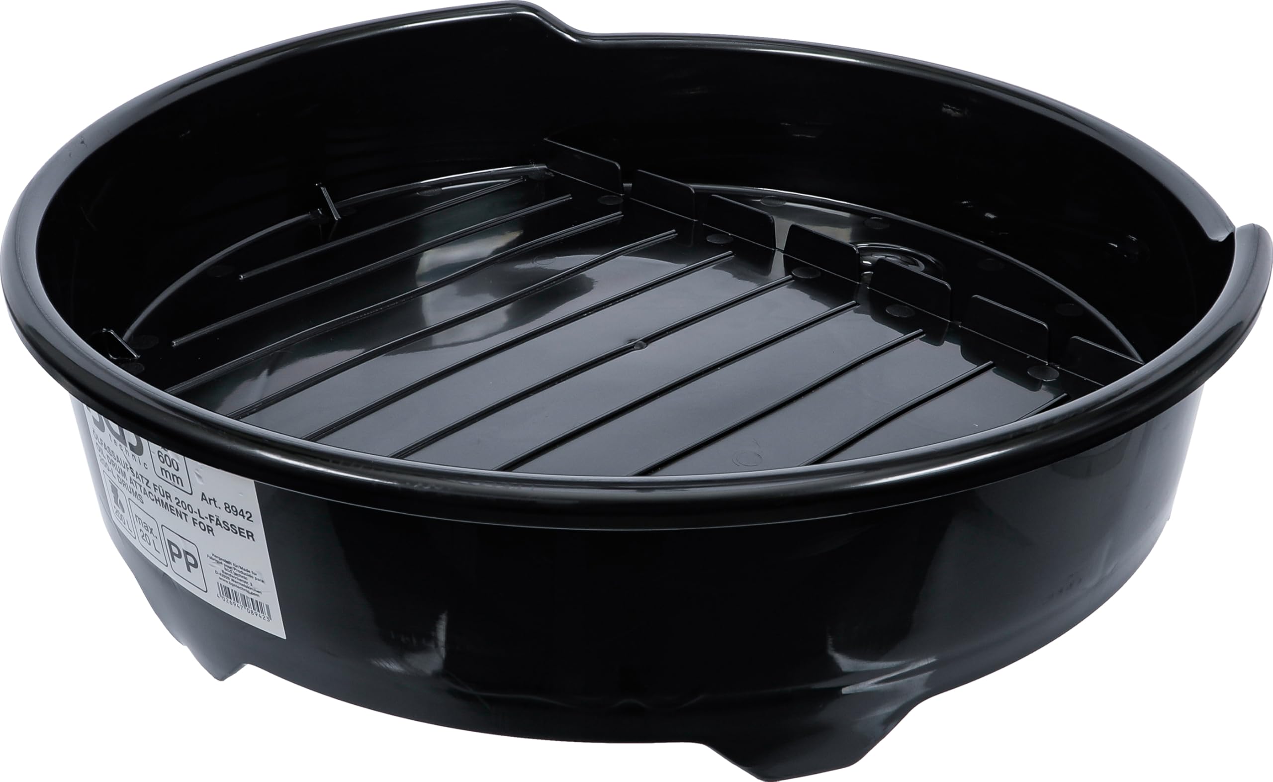 BGS 8942 | Bacinella olio per barili da 200 l | 20 l