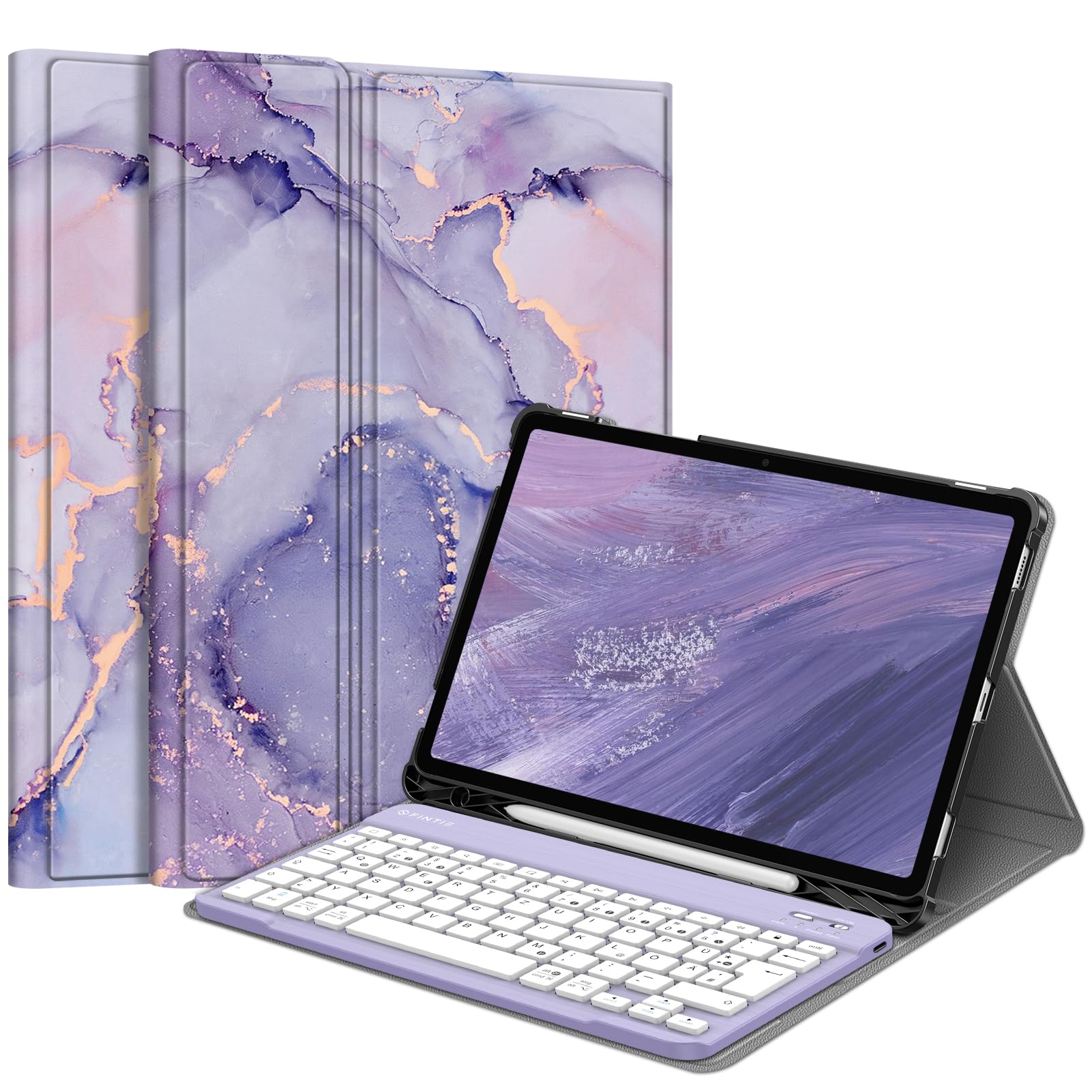 FINTIE Tastatur Hülle für Samsung Galaxy Tab S10 Lite/S10 FE/S9 FE 10.9