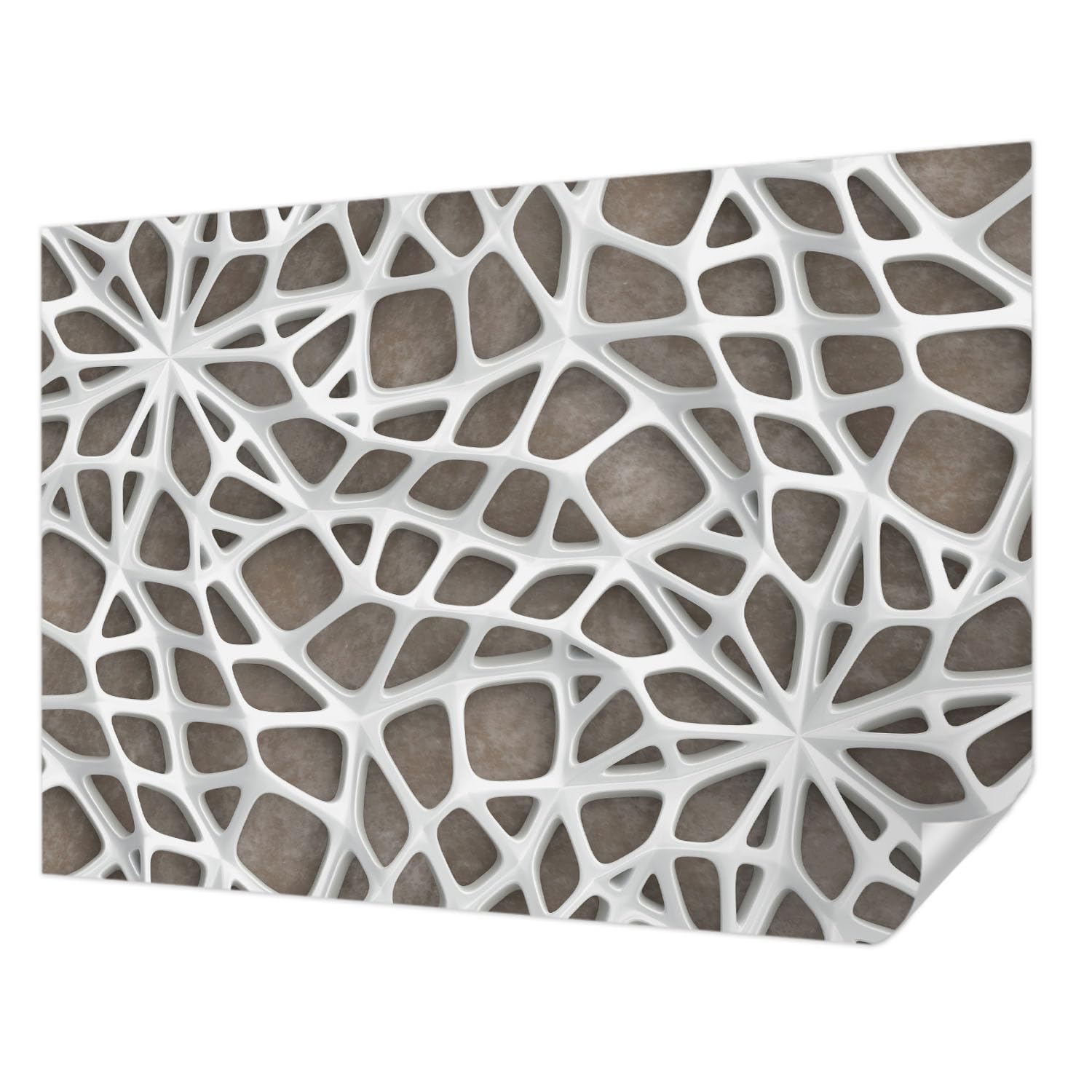 Revêtement mural autocollant 208x146 cm à réseau géométrique