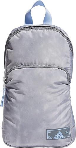 adidas Essentials - Bolso cruzado pequeño para mujeres y hombres (5L), Stone Wash GrisBlue Dawn2.0, Tamaño único, Essentials Crossbody - Bolso